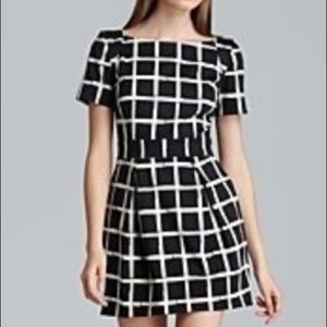 French Connection Richie Black/White Cocktail Dress
